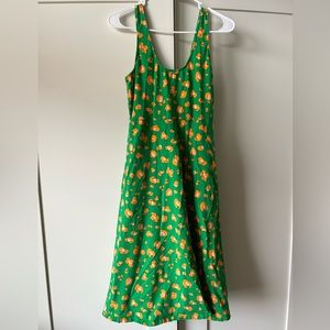 Bright Green Midi Dress, Size M by Tabitha Brown for Target